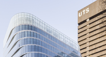 Exterior photo of UTS Central and UTS Tower