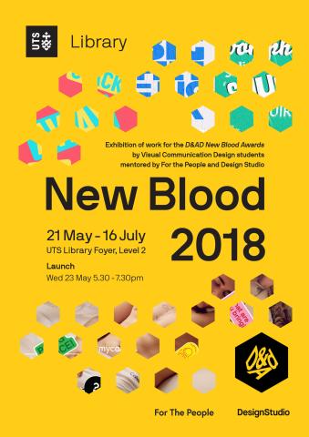 D&AD New Blood Awards poster