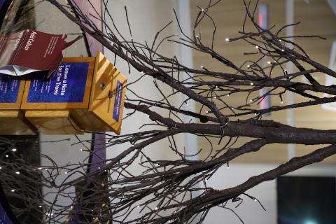 "A note for the trees" box