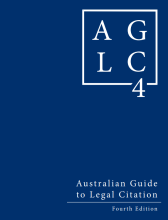 AGLC 4th Edition